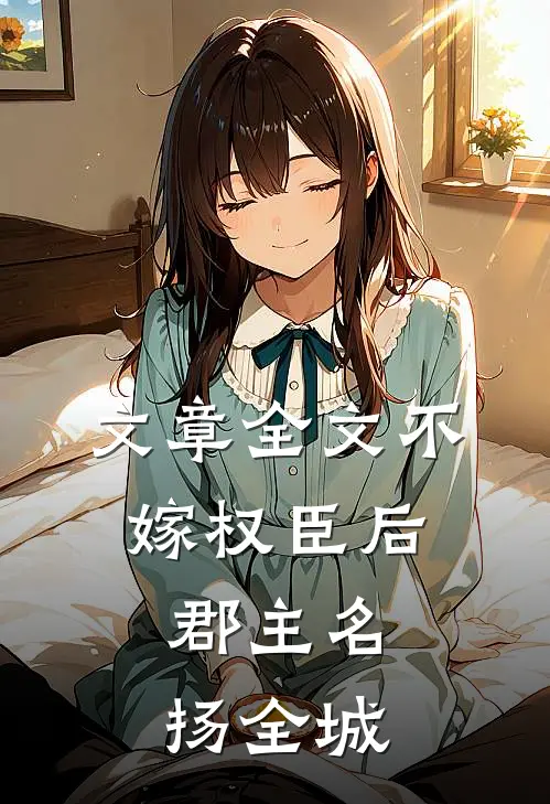 文章全文不嫁权臣后，郡主名扬全城