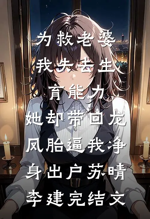 为救老婆我失去生育能力，她却带回龙凤胎逼我净身出户苏晴李建完结文