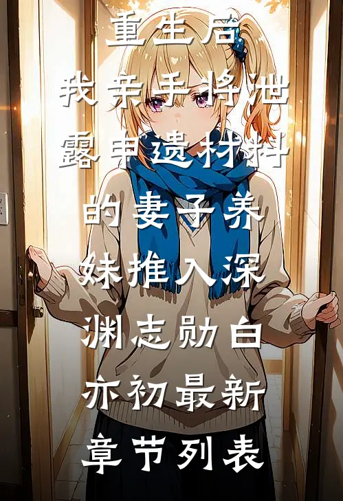重生后，我亲手将泄露申遗材料的妻子养妹推入深渊志勋白亦初最新章节列表