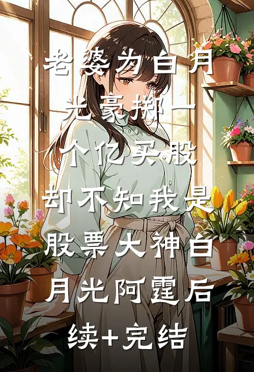 老婆为白月光豪掷一个亿买股，却不知我是股票大神白月光阿霆后续+完结