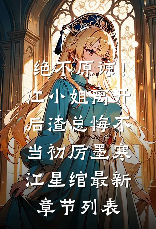 绝不原谅！江小姐离开后，渣总悔不当初厉墨寒江星绾最新章节列表