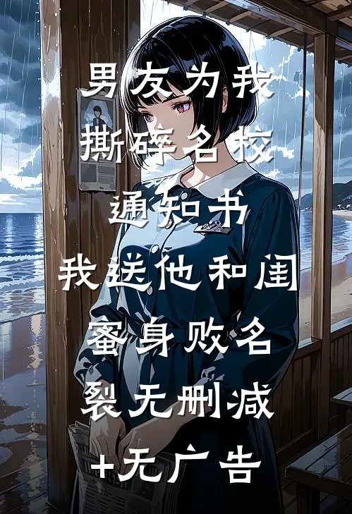 男友为我撕碎名校通知书，我送他和闺蜜身败名裂无删减+无广告