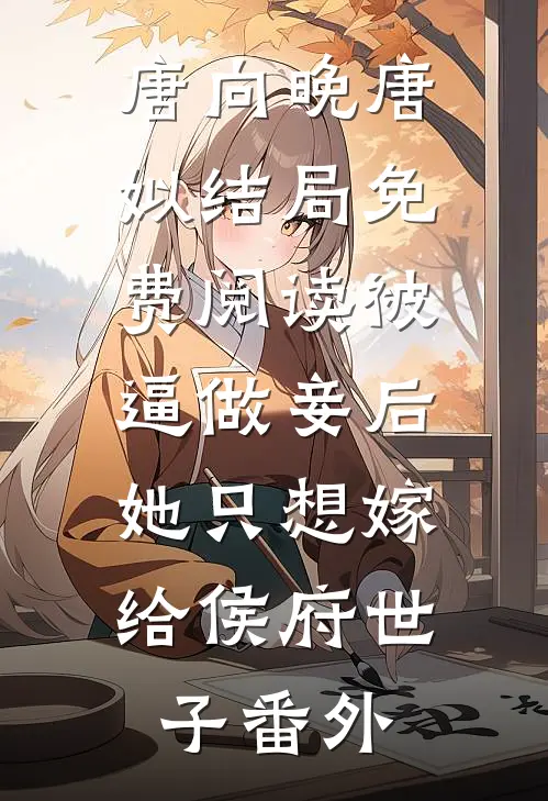 唐向晚唐姒结局免费阅读被逼做妾后，她只想嫁给侯府世子番外