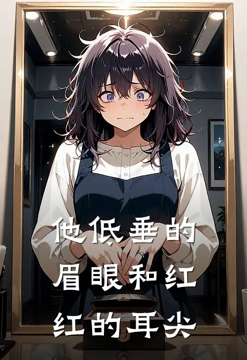 他低垂的眉眼和红红的耳尖