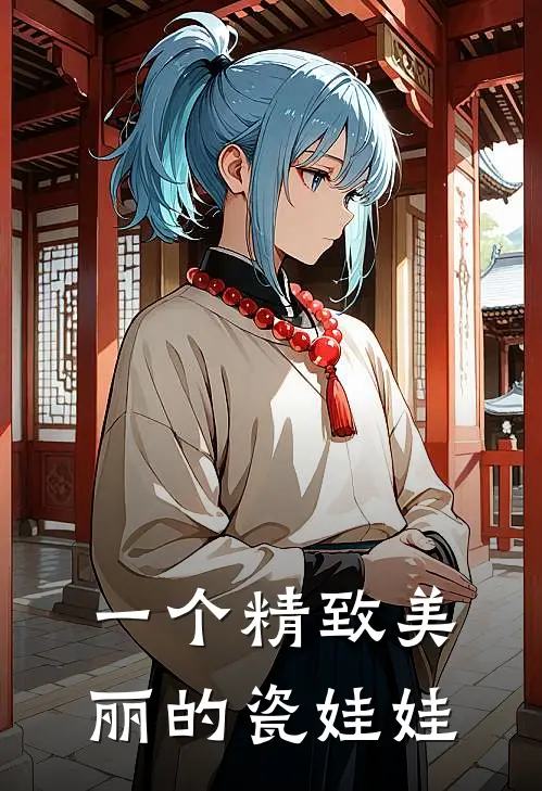 一个精致美丽的瓷娃娃