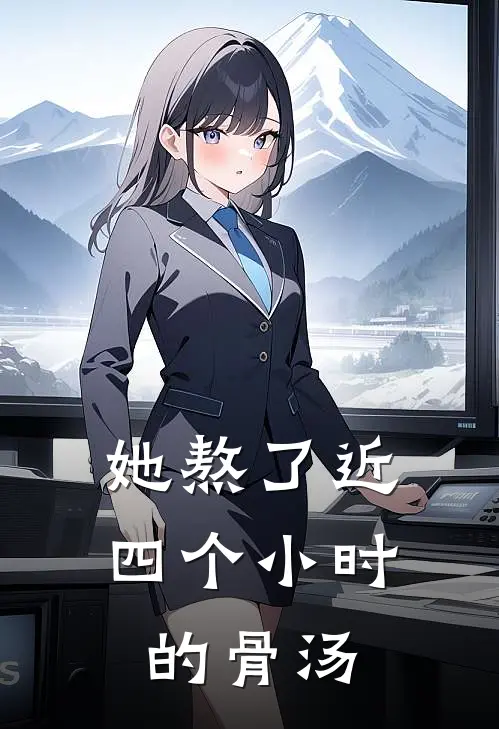 她熬了近四个小时的骨汤