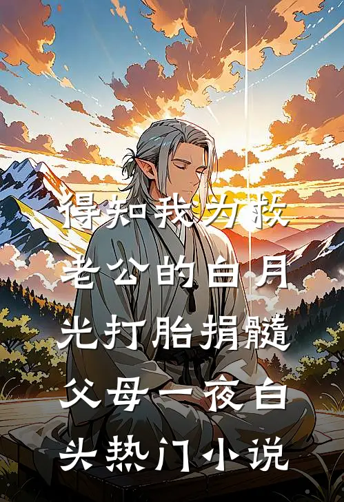 得知我为救老公的白月光打胎捐髓，父母一夜白头热门小说