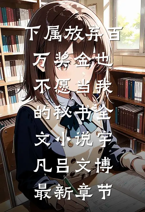 下属放弃百万奖金也不愿当我的秘书全文小说宇凡吕文博最新章节