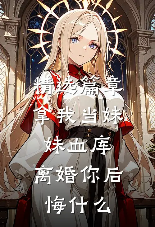 精选篇章拿我当妹妹血库，离婚你后悔什么