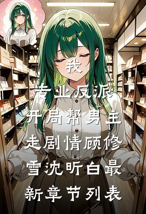 我，专业反派，开局帮男主走剧情顾修雪沈昕白最新章节列表