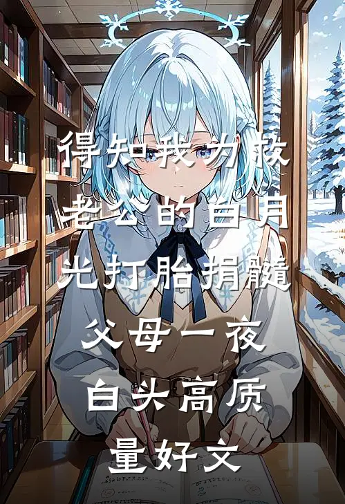 得知我为救老公的白月光打胎捐髓，父母一夜白头高质量好文