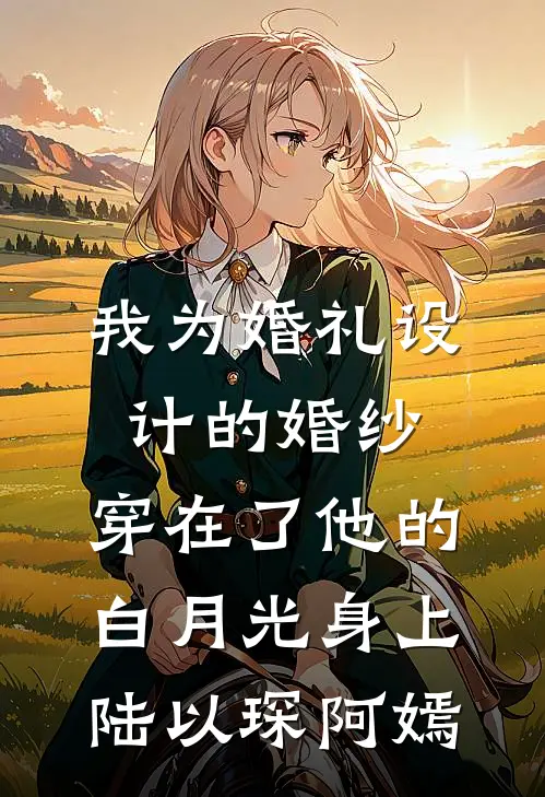 我为婚礼设计的婚纱，穿在了他的白月光身上陆以琛阿嫣