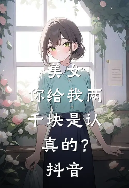 美女，你给我两千块是认真的？抖音