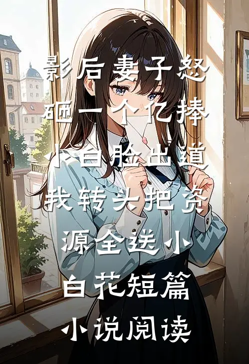影后妻子怒砸一个亿捧小白脸出道，我转头把资源全送小白花短篇小说阅读