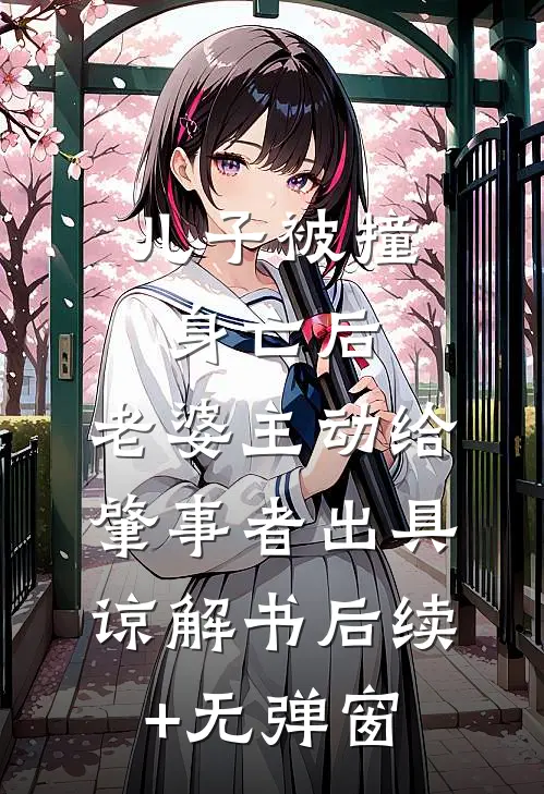 儿子被撞身亡后，老婆主动给肇事者出具谅解书后续+无弹窗