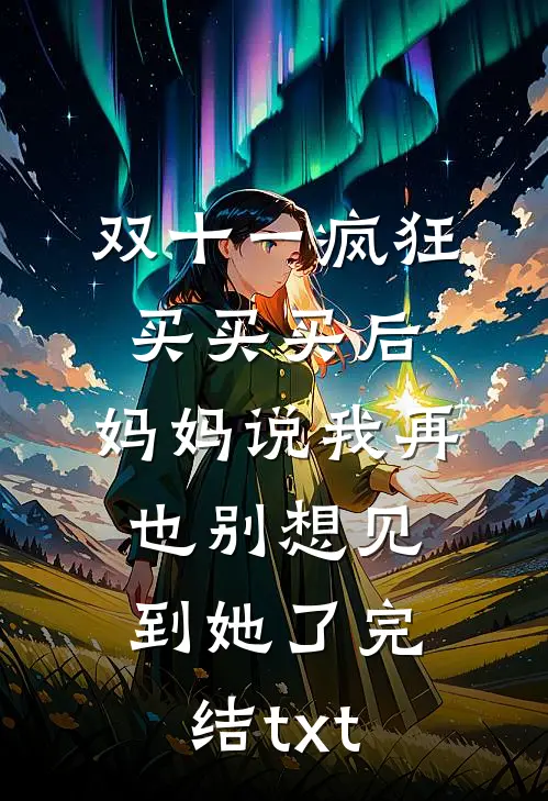 双十一疯狂买买买后,妈妈说我再也别想见到她了完结txt