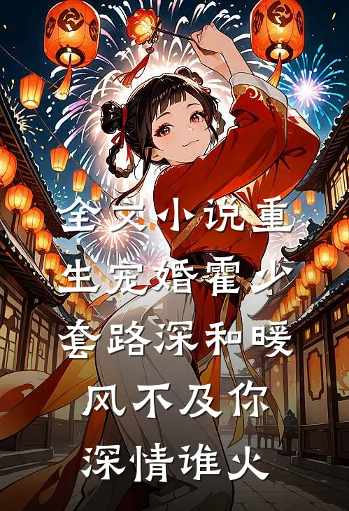 全文小说重生宠婚霍少套路深和暖风不及你深情谁火