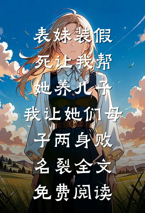 表妹装假死让我帮她养儿子，我让她们母子两身败名裂全文免费阅读