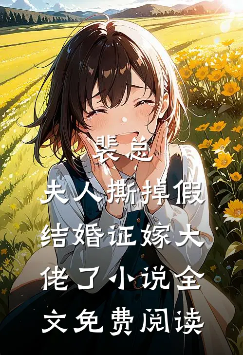 裴总，夫人撕掉假结婚证嫁大佬了小说全文免费阅读