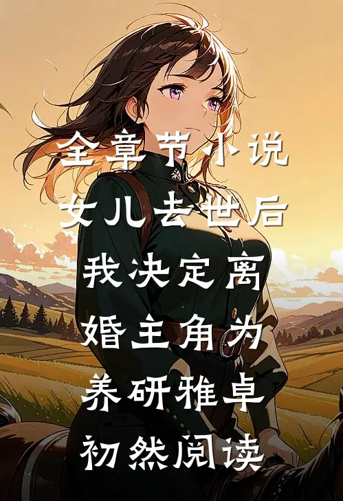 全章节小说女儿去世后，我决定离婚主角为养研雅卓初然阅读
