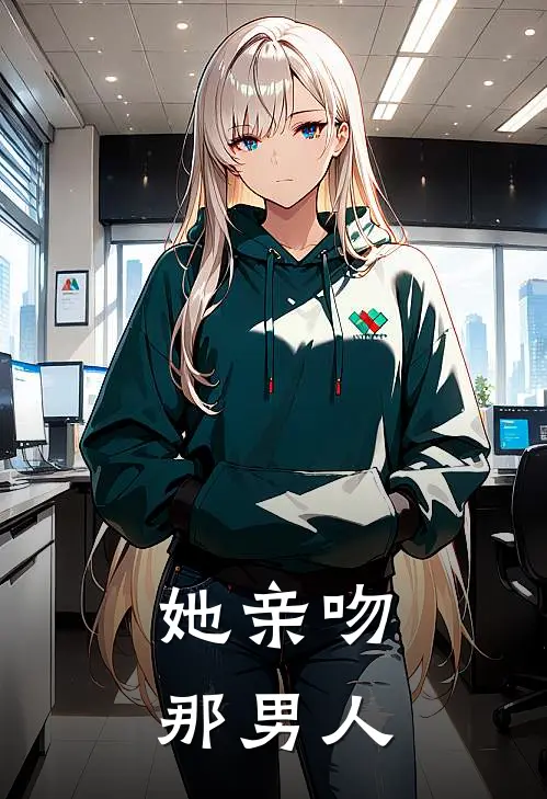 她亲吻那男人