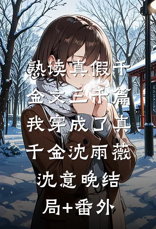 熟读真假千金文三千篇，我穿成了真千金沈雨薇沈意晚结局+番外