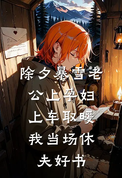 除夕暴雪老公上孕妇上车取暖，我当场休夫好书