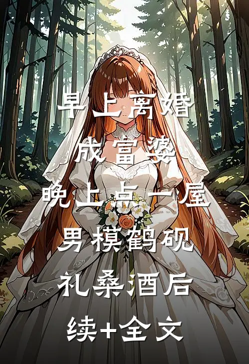 早上离婚成富婆，晚上点一屋男模鹤砚礼桑酒后续+全文