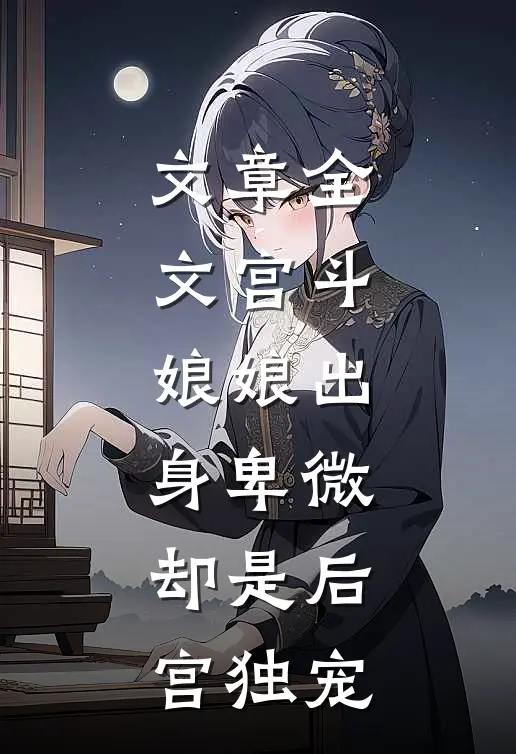 文章全文宫斗：娘娘出身卑微，却是后宫独宠