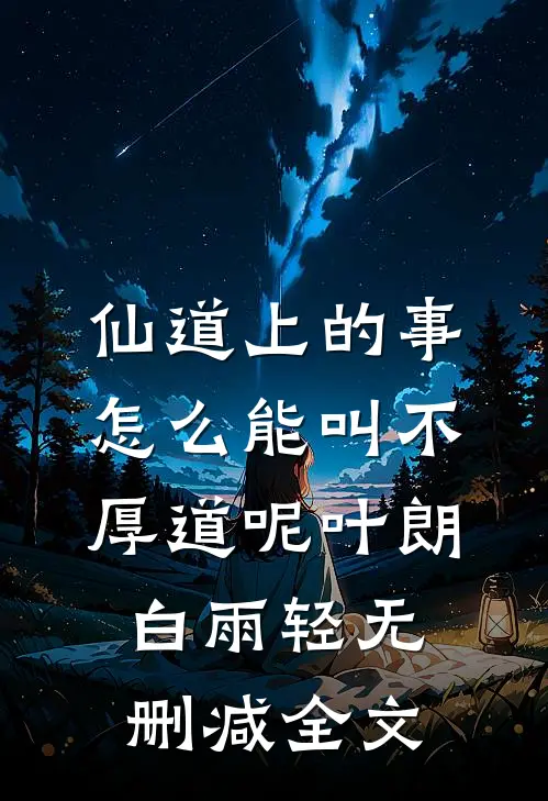 仙道上的事，怎么能叫不厚道呢叶朗白雨轻无删减全文