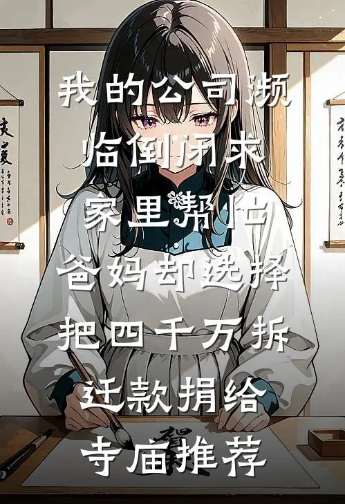 我的公司濒临倒闭求家里帮忙，爸妈却选择把四千万拆迁款捐给寺庙推荐