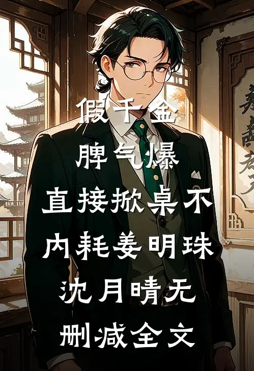 假千金脾气爆，直接掀桌不内耗姜明珠沈月晴无删减全文