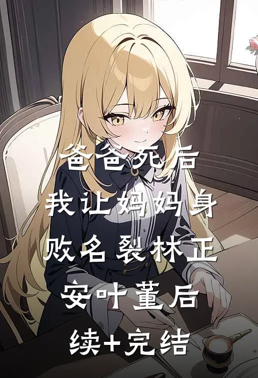 爸爸死后，我让妈妈身败名裂林正安叶董后续+完结
