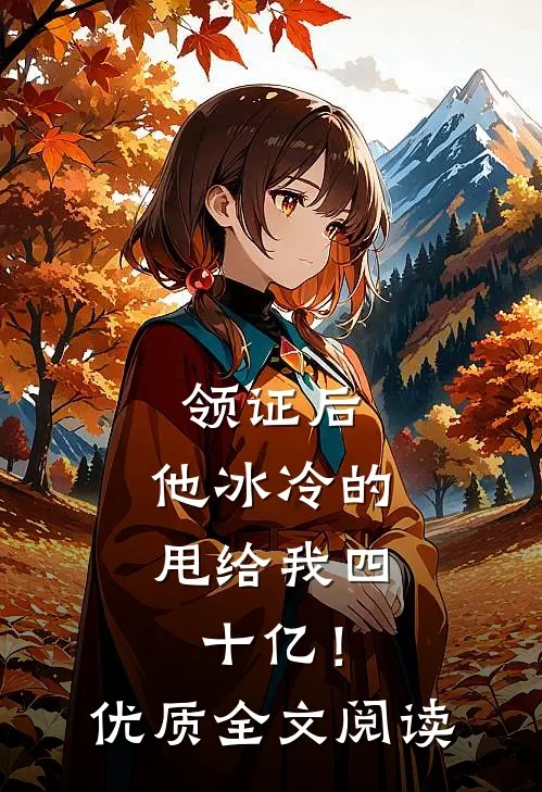 领证后，他冰冷的甩给我四十亿！优质全文阅读