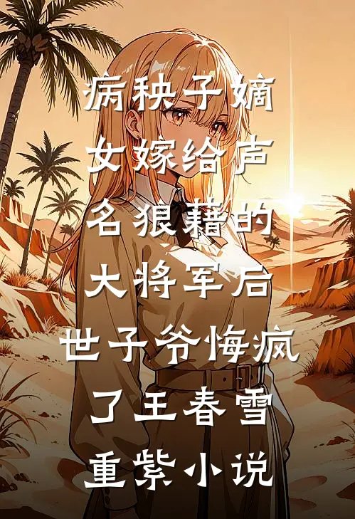 病秧子嫡女嫁给声名狼藉的大将军后，世子爷悔疯了王春雪重紫小说