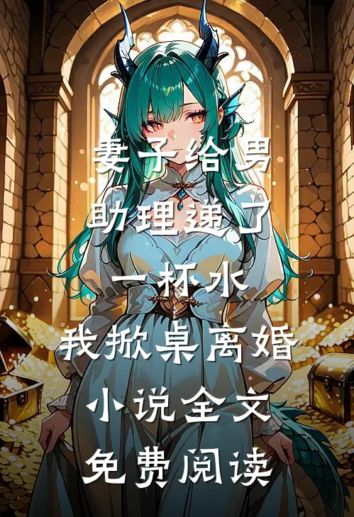 妻子给男助理递了一杯水，我掀桌离婚小说全文免费阅读