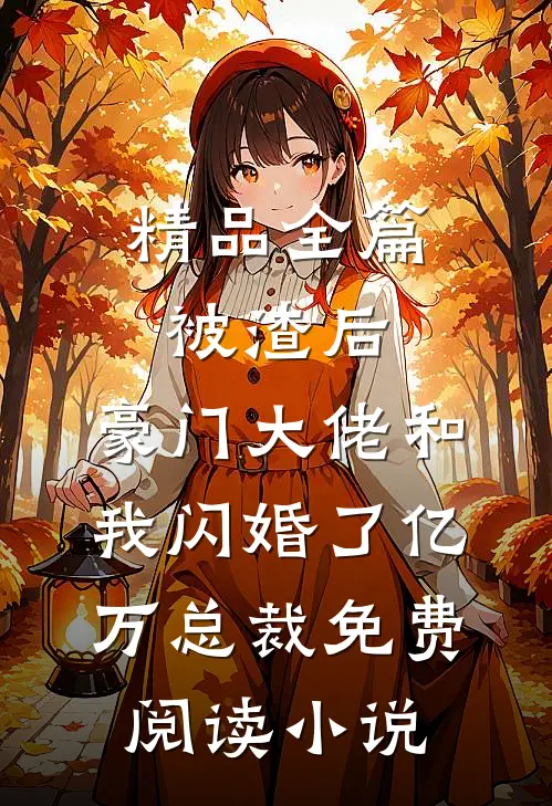 精品全篇被渣后,豪门大佬和我闪婚了亿万总裁免费阅读小说