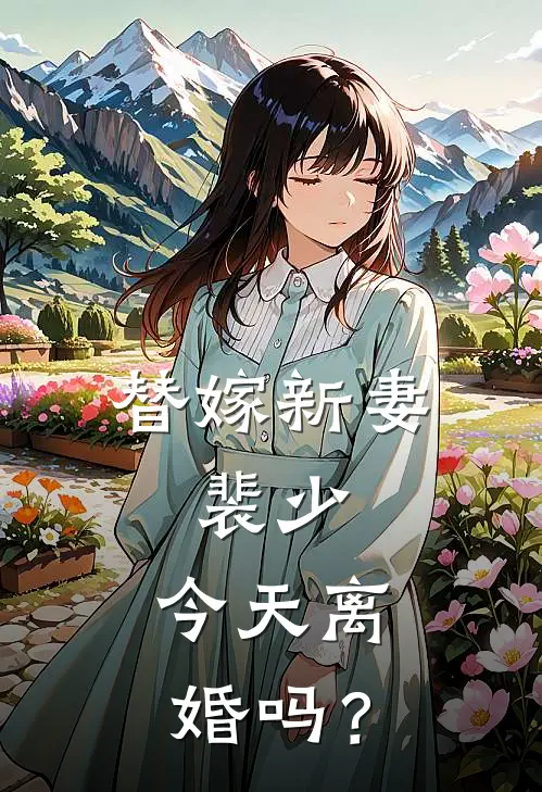 替嫁新妻：裴少，今天离婚吗？