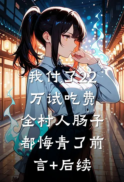我付了22万试吃费，全村人肠子都悔青了前言+后续