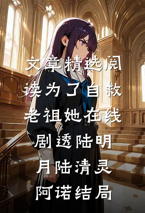 文章精选阅读为了自救,老祖她在线剧透陆明月陆清灵阿诺结局