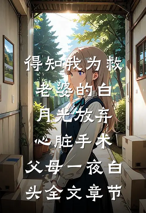 得知我为救老婆的白月光放弃心脏手术，父母一夜白头全文章节
