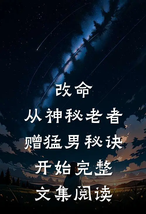 改命，从神秘老者赠猛男秘诀开始完整文集阅读