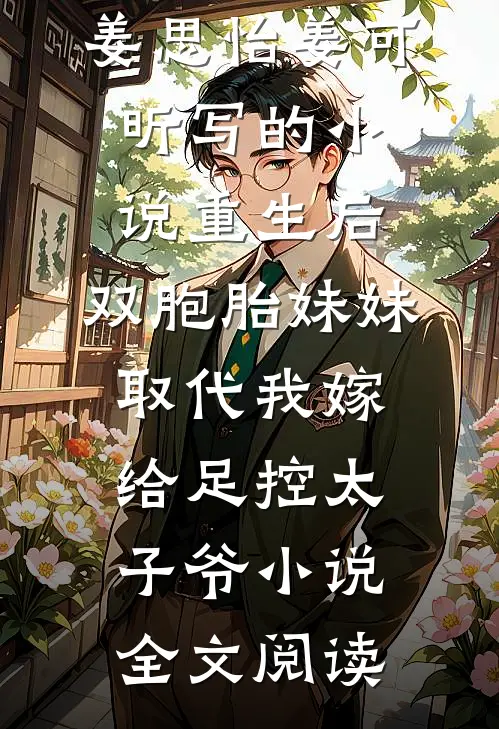 姜思怡姜可昕写的小说重生后，双胞胎妹妹取代我嫁给足控太子爷小说全文阅读