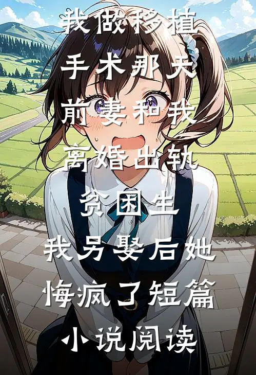 我做移植手术那天，前妻和我离婚出轨贫困生，我另娶后她悔疯了短篇小说阅读