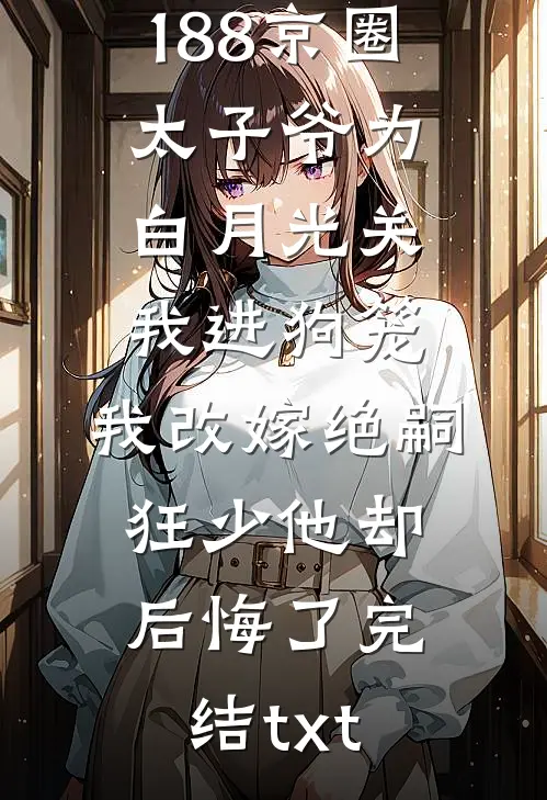 188京圈太子爷为白月光关我进狗笼，我改嫁绝嗣狂少他却后悔了完结txt