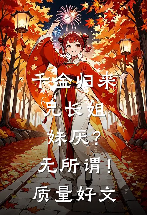 千金归来，兄长姐妹厌？无所谓！质量好文
