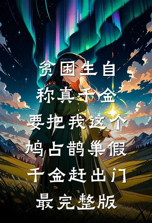 贫困生自称真千金，要把我这个鸠占鹊巢假千金赶出门最完整版