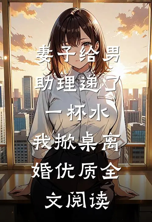 妻子给男助理递了一杯水，我掀桌离婚优质全文阅读