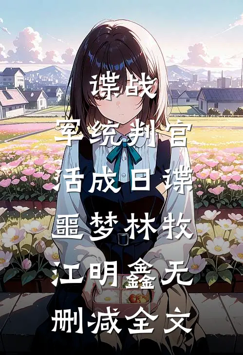 谍战：军统判官，活成日谍噩梦林牧江明鑫无删减全文