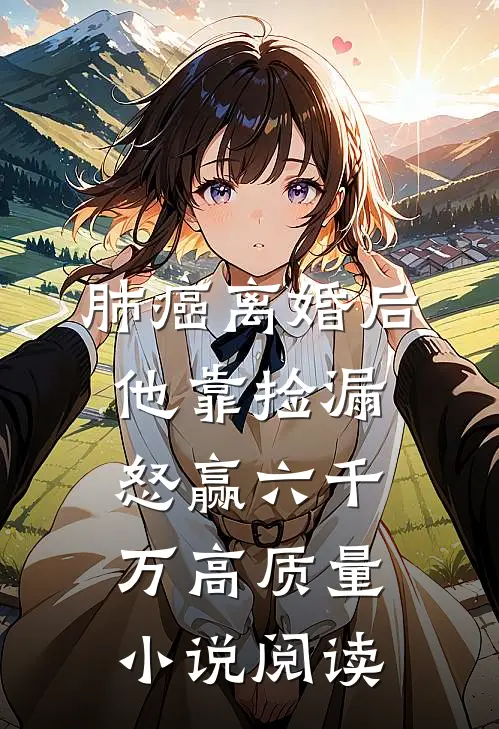 肺癌离婚后，他靠捡漏怒赢六千万高质量小说阅读